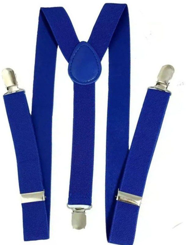 RR Design Y- Back Suspenders for Men  (Blue)