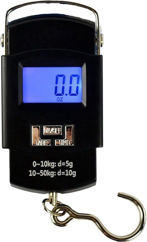 Qozent 10G-50Kg Digital Hanging Tarazu Kata MC50 Weighing Scale  (Black)