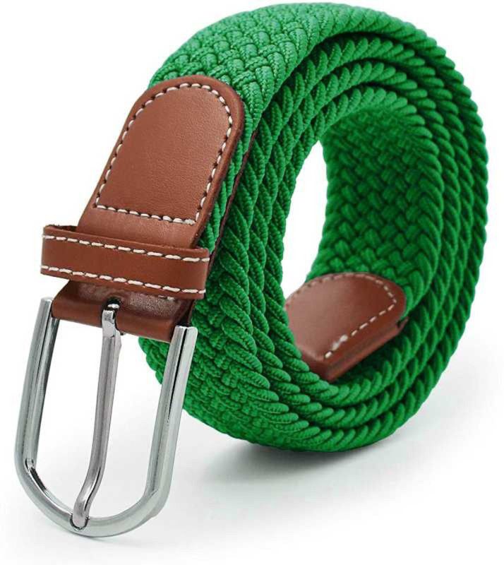 Men Casual, Evening, Formal, Party Green Artificial Leather Belt