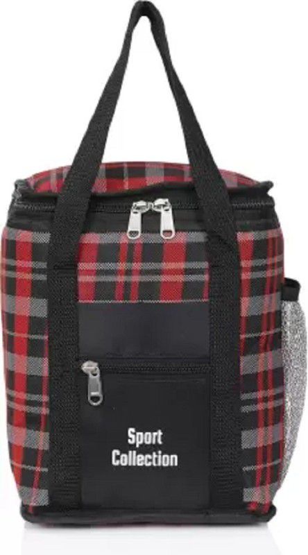 Capitalpoint Tiffin Bag Waterproof Lunch Bag  (Red, 4 L)