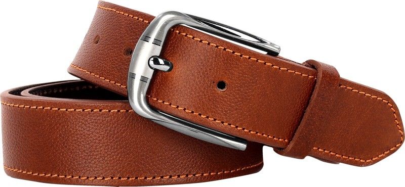 Women Casual, Party, Party, Formal Tan Genuine Leather Belt