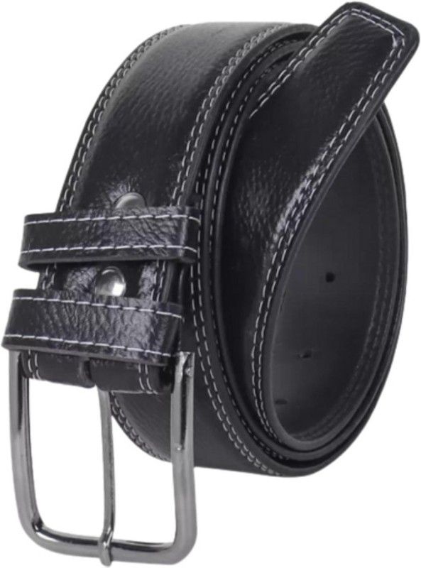 Men Casual, Formal, Evening, Party Black Synthetic Belt