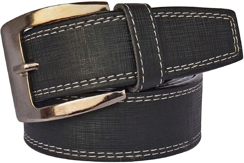 Men Formal, Casual, Party, Evening Black Synthetic Belt