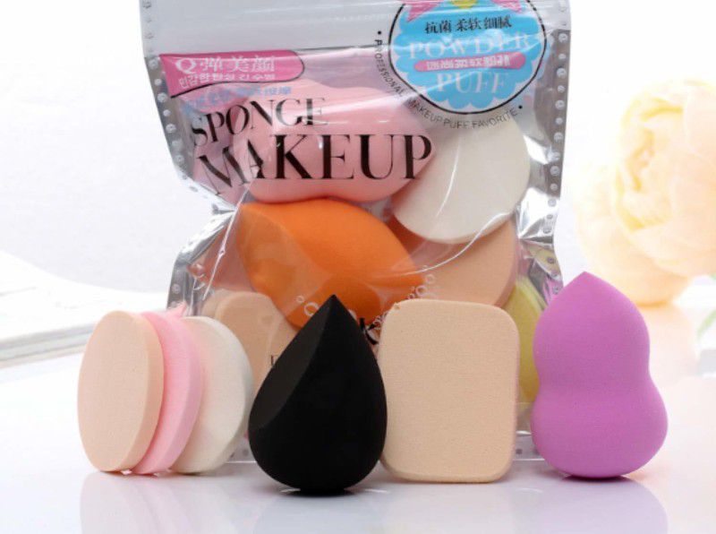 Divine Fab VIlla Makeup Beauty Sponge 6 In 1 Beauty Blender Powder Puff Sponge