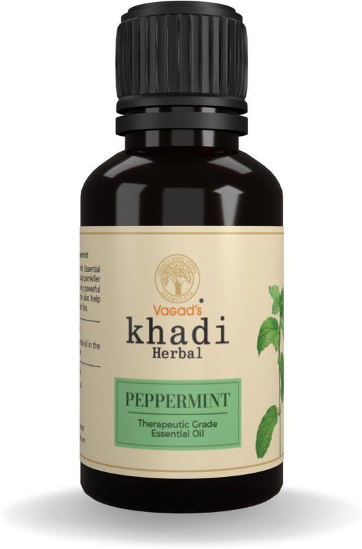 vagad's khadi Herbal Peppermint Essential Oil 15ML  (15 ml)
