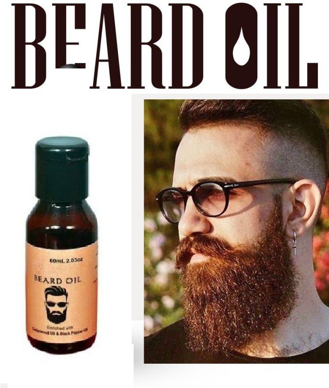 YAWI THE SHINE BEARD HAIR OIL , BREAKAGE AND DRYNESS FREE CHEMICAL BEARD Hair Oil  (60 ml)