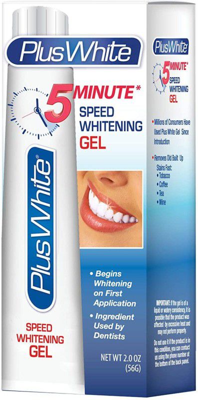 Plus White 5 Minute Premier Speed Whitening Gel, 2.0 Ounce 56 g Teeth Whitening Liquid  (56 L)