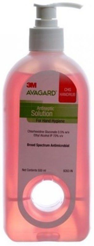 3M AVAGARD CHG HANDRUB 500ML Hand Wash Pump Dispenser  (500 ml)