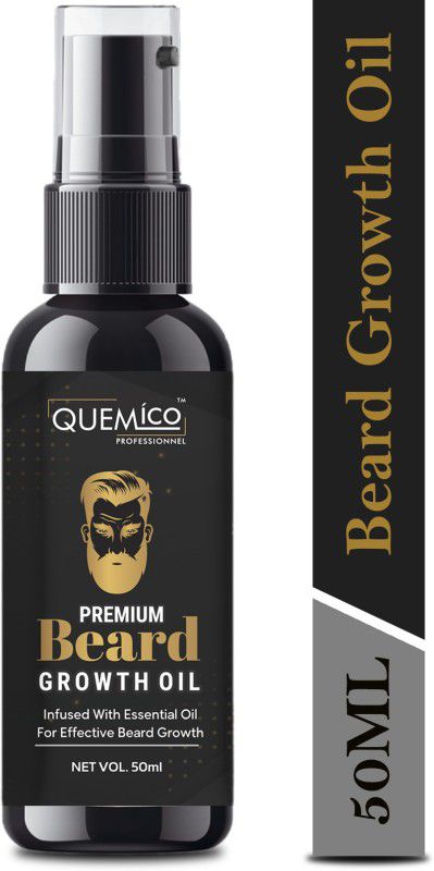 Quemico Professionnel Premium Beard Oil For Men For Itch-Free & Smooth Beard Growth | 50ml Hair Oil  (50 ml)