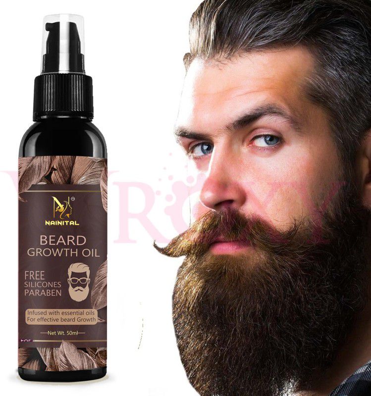 NAINITAL Godfather Lite Beard and Moustache Oil, 50 ml Hair Oil  (50 ml)