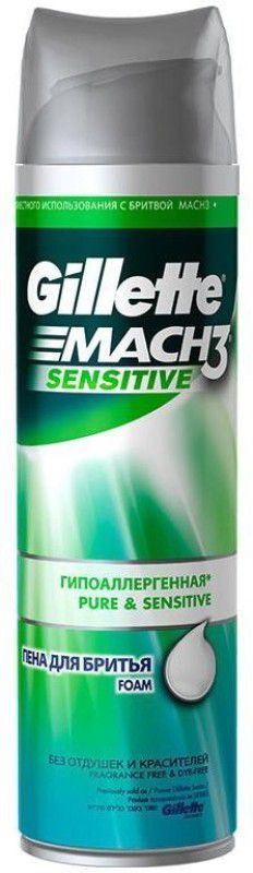 Gillette Mach 3 Pure & Sensitive  (200 ml)
