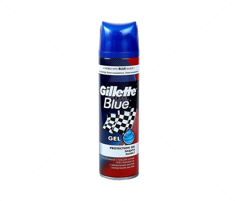 Gillette Imported Blue Protection Shaving Gel  (199 ml)