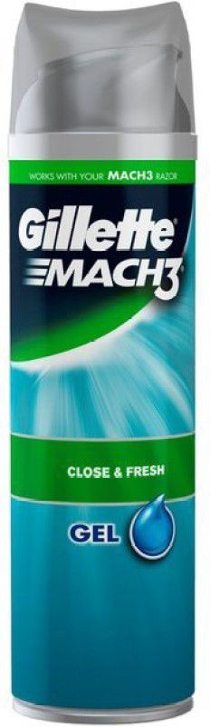 Gillette Mach3 Close &Fresh Shave Gel  (199 ml)
