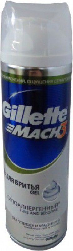 Gillette Pure and Sensitive Shave Gel  (398 ml)