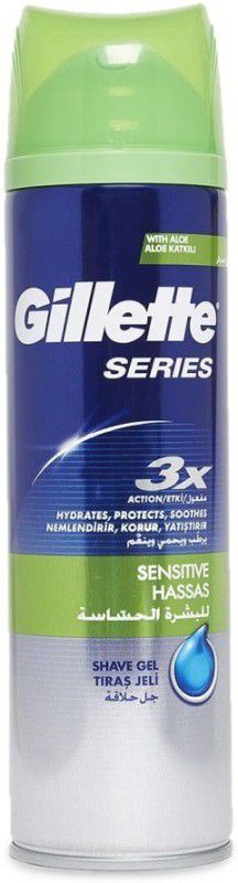 Gillette Series 3X Sensitive Shave Gel  (200 ml)