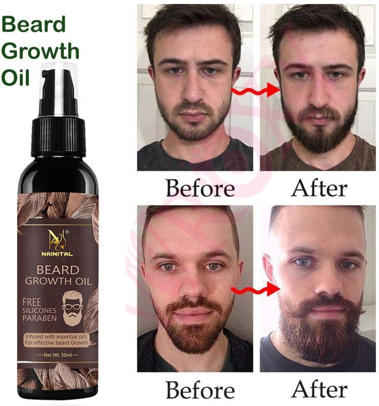 NAINITAL Mooch Oil for strong and healthy Beard Growth Oil (50 ml) Hair Oil  (50 ml)