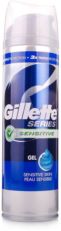 Gillette Imported Series Sensitive Skin Shave Gel  (199 ml)