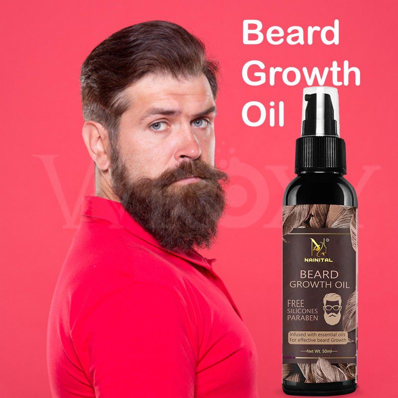 NAINITAL Beard Growth Oil Hair Oil  (50 ml)