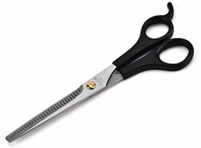 Yora Best smart Thinning Hair Cutting Scissor Design Stainless Steel pack of 1 Scissors  (Set of 1, Multicolor)