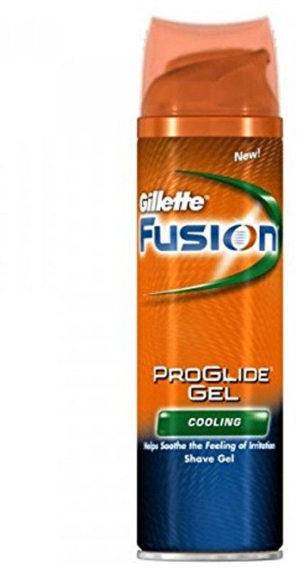 Gillette Imported Fusion Proglide Cooling Shaving Gel  (199 ml)