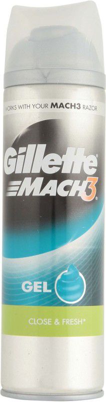 Gillette Mach3 Close & Fresh Shave Gel  (200 ml)
