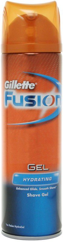Gillette Imported Fusion Advanced Glide Technology Hydrating Hydra Shaving Gel  (199 ml)