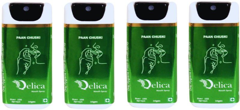 Qelica Instant Mouth And Breath Freshner Spray For Fresh Breath Instant Germ Kill Spray  (40 g)