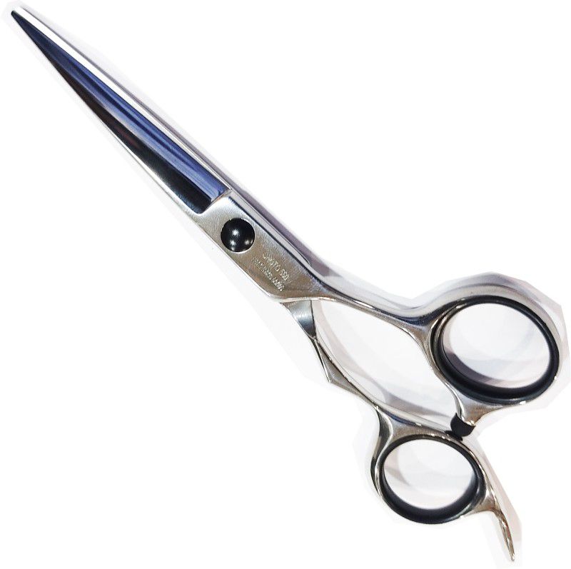 Hair line Professional Shoto Hair Cutting Barber Dressing Trimming Razor Shears for Salon Scissors  (Set of 1, Silver)