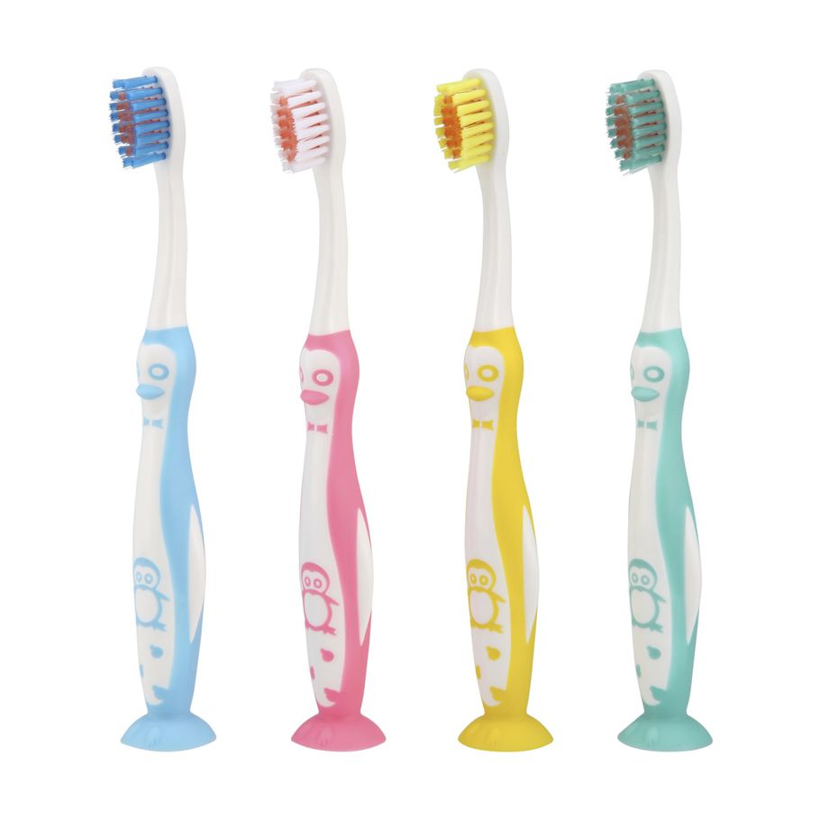 4 Pack Soft Kids Toothbrush