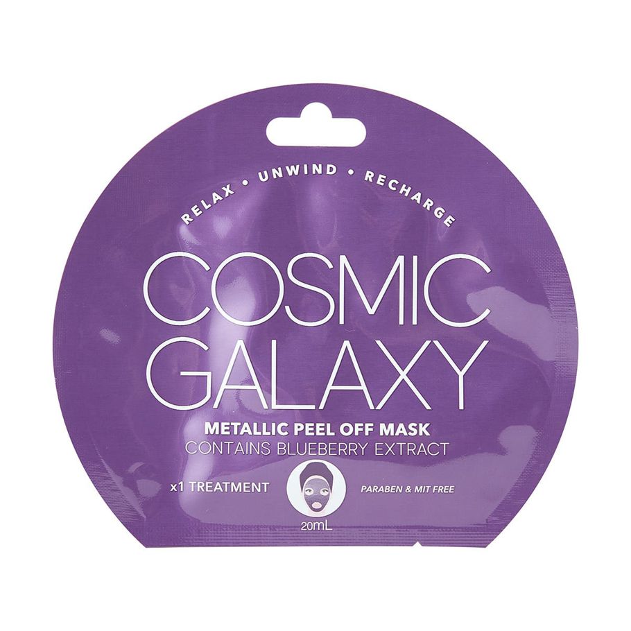 Cosmic Galaxy Metallic Peel Off Mask 20ml - Blueberry Extract