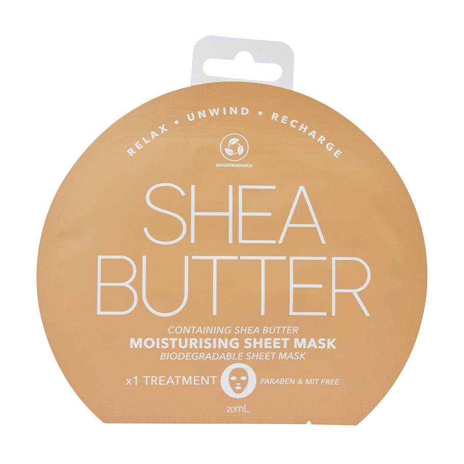 Moisturising Sheet Mask - Shea Butter