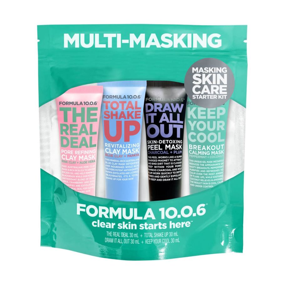 Formula 10.0.6 Multi-Masking Skin Care Starter Kit