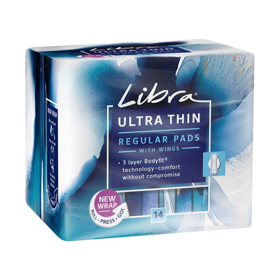 Libra 14 Pack Ultra Thin Regular Pads