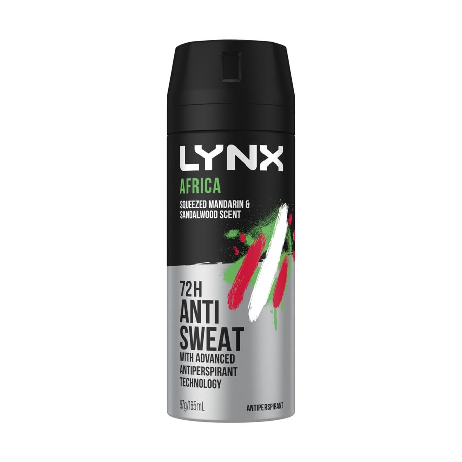 LYNX Africa Antiperspirant Aerosol Body Spray