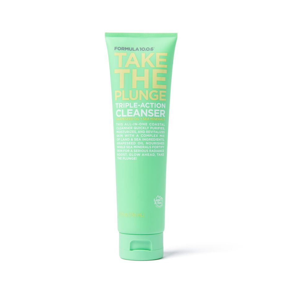 Formula 10.0.6 Take The Plunge Triple-Action Cleanser 150ml - Grapeseed Oil and Sea Minerals