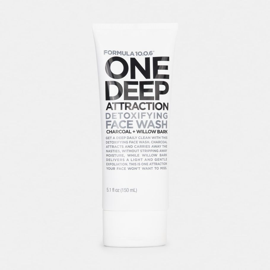 Formula 10.0.6 One Deep Attraction Detoxifying Face Wash 150ml - Charcoal & Willow Bark