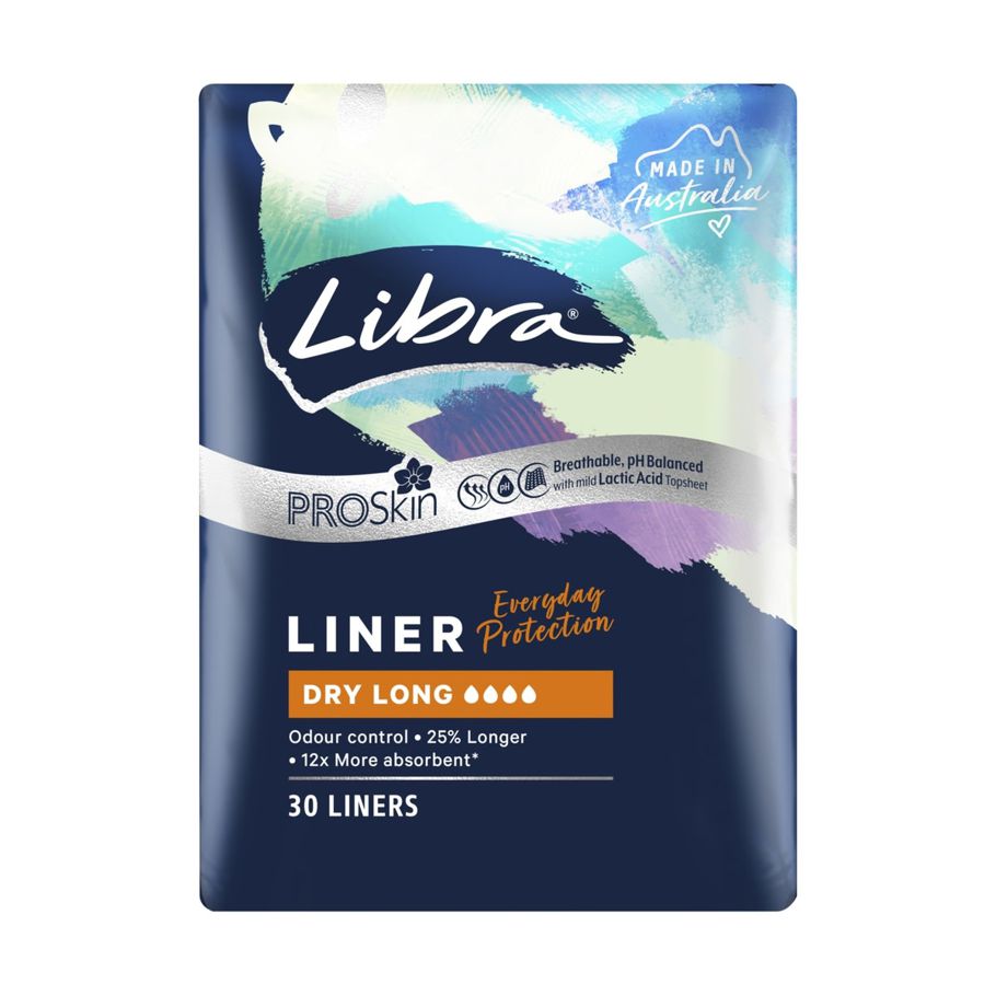 30 Pack Libra ProSkin Dry Long Liners