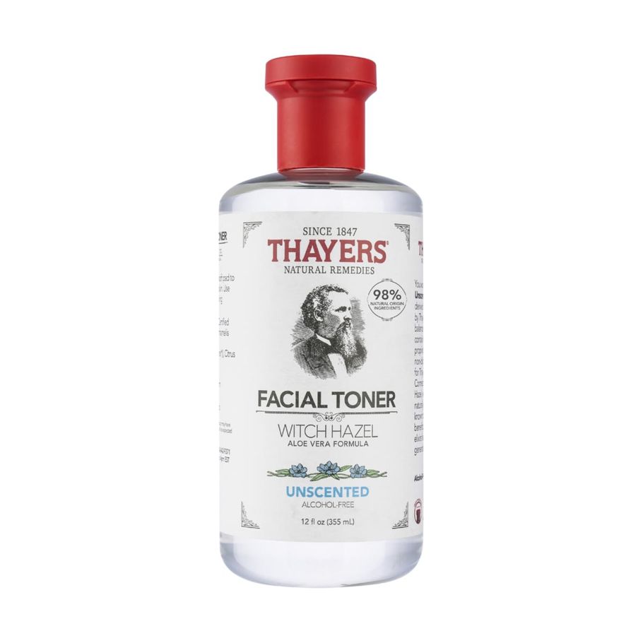 Thayers Unscented Alcohol Free Facial Toner 355ml - Witch Hazel and Aloe Vera