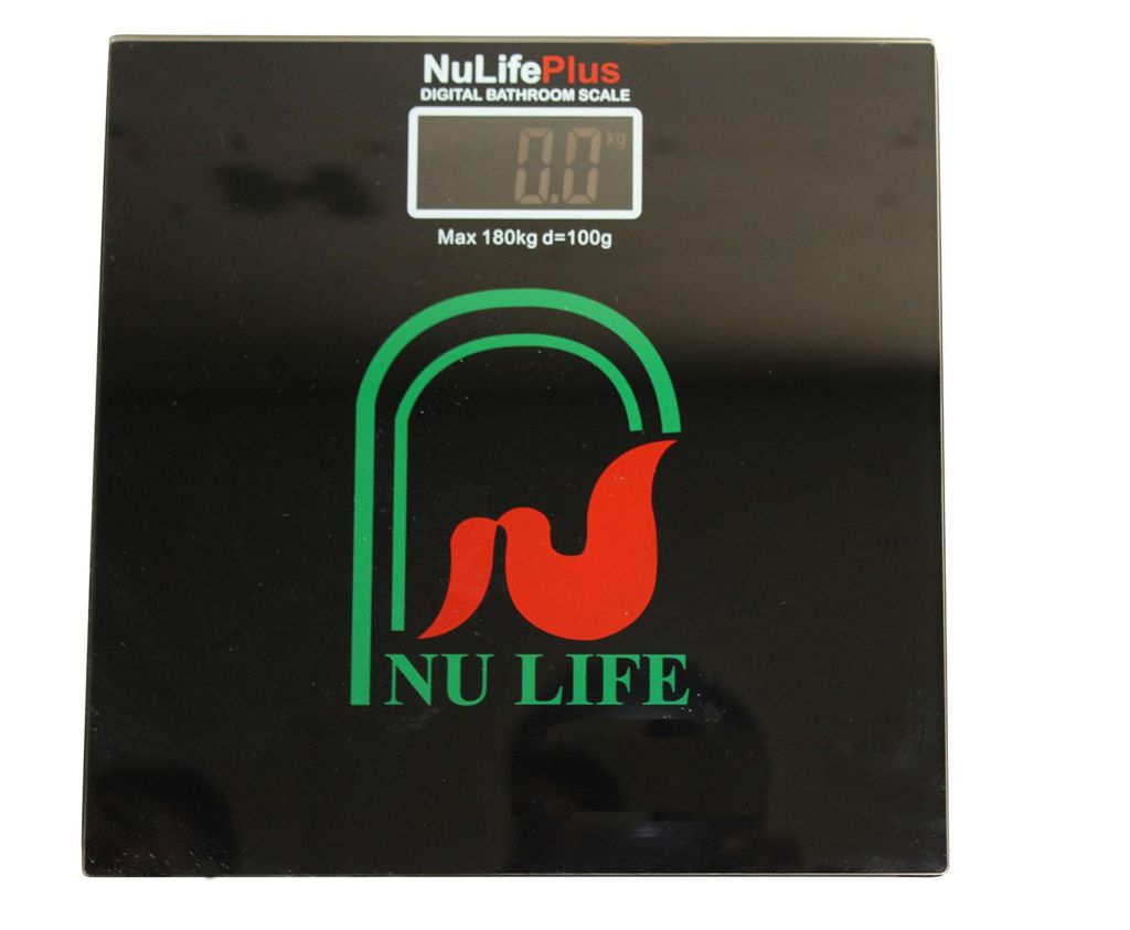 NuLife Plus Digital Weight Scale - Black