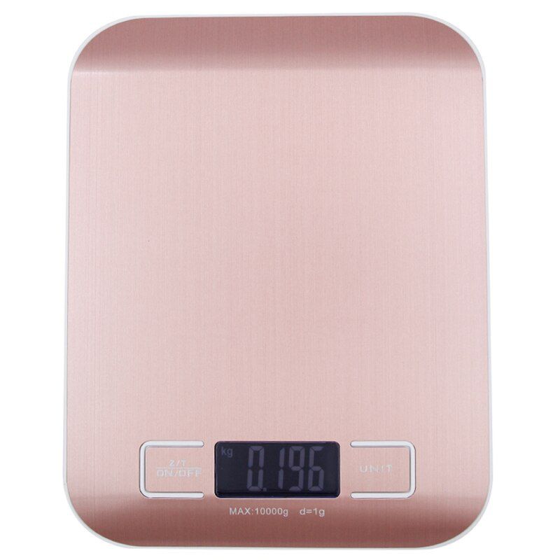 New-10 Kg 1 G Metal Scale Digital Kitchen Electronic Scale Weighing Food Diet Household Cooking Tools