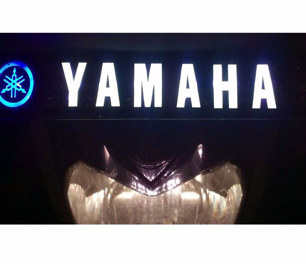 Branding LED Light Logo For motorcycle 