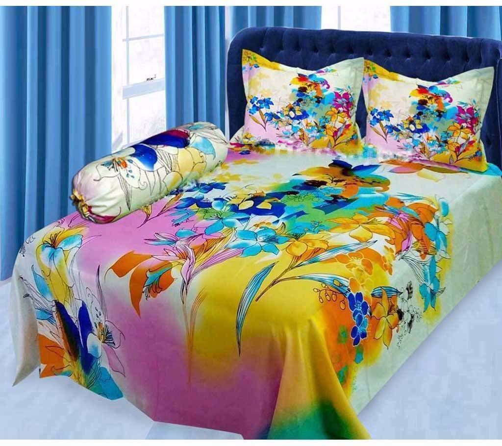 Home tex Twill cotton king size bedsheet