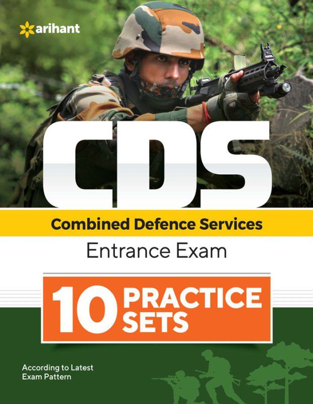 10 Practice Sets CDS Combined Defence Services Entrance Examination  (Paperback, Arihant Experts)