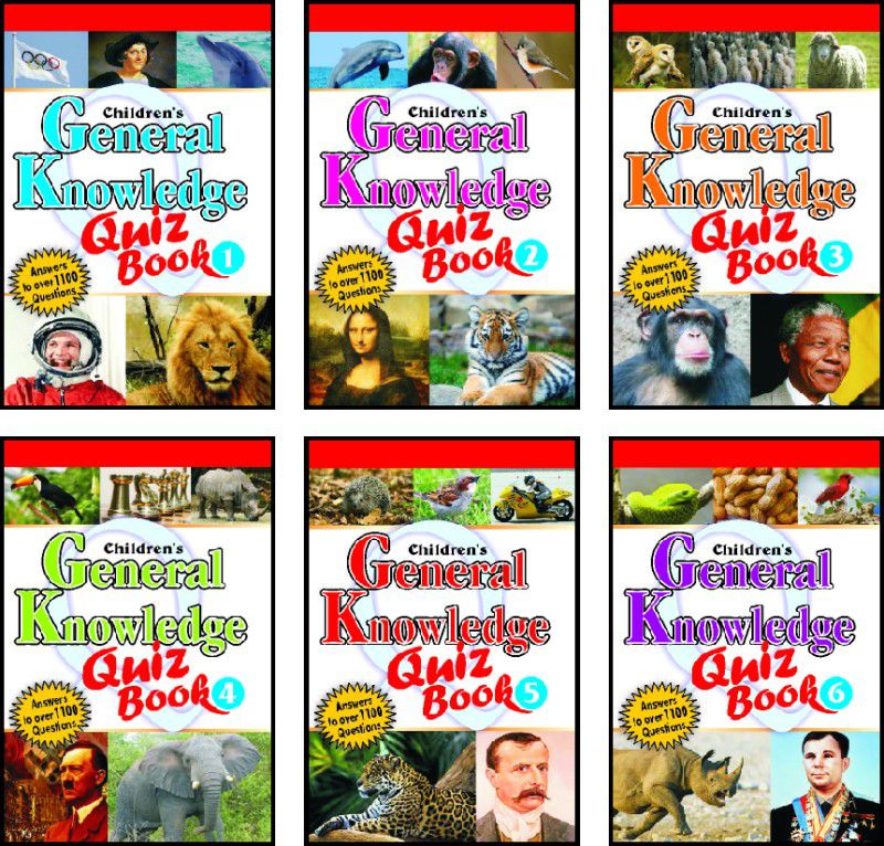 Children's General Knowledge Quiz Book (Set of 6 Books)  (English, Paperback, MG Editorial Board)