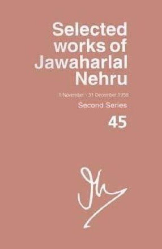 Selected Works of Jawaharlal Nehru (1 November - 31 December 1958)  (English, Hardcover, unknown)