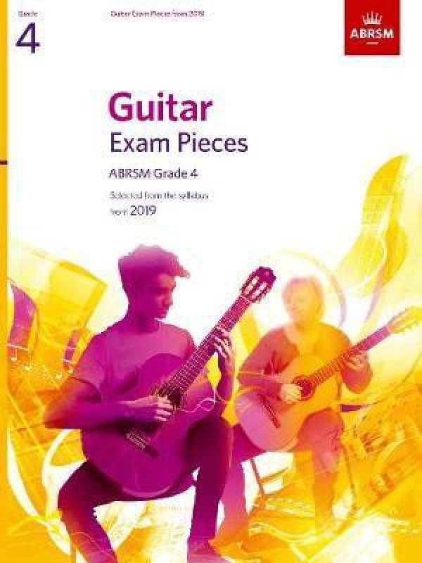 Guitar Exam Pieces from 2019, ABRSM Grade 4  (English, Sheet music, ABRSM)