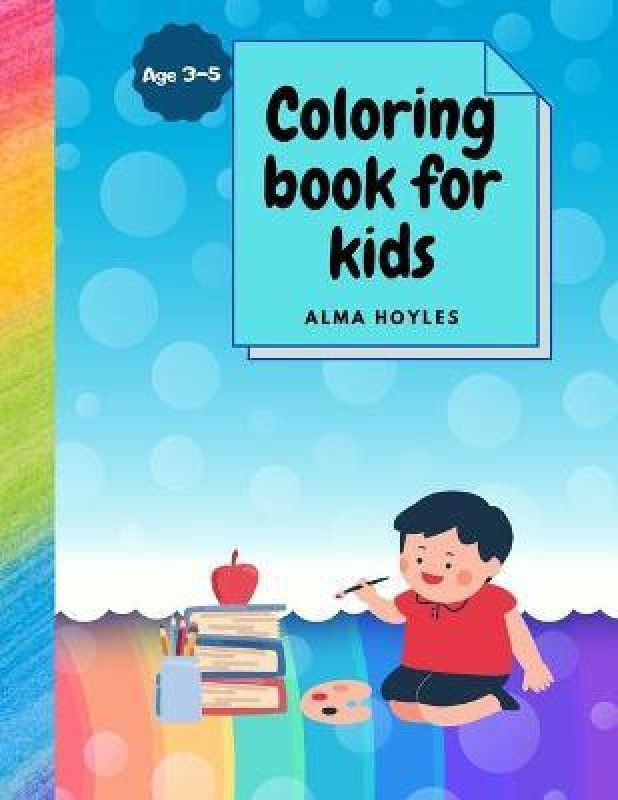 Coloring book for kids  (English, Paperback, Hoyles Alma)