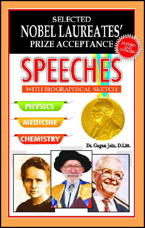 Nobel Laureates Prize Accepance Speeches  (English, Paperback, D. Litt., Gagan Jain)