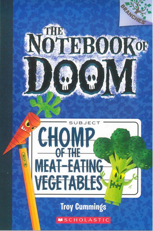The Notebook of Doom#04 Chomp of the Meat-Eating Vegetables  (English, Paperback, Cummings Troy)