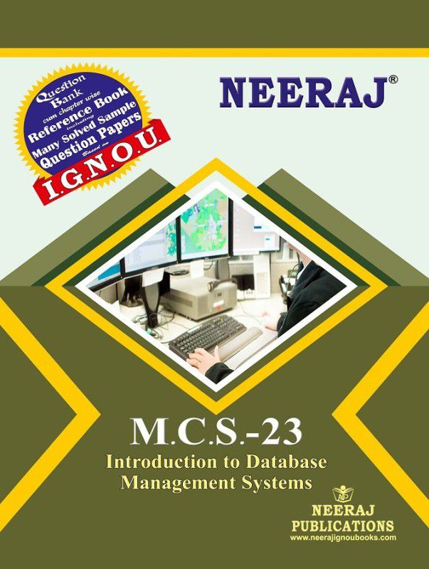 MCS-23, Introduction to Database Management Systems  (Paperback, NEERAJ PUBLICATIONS)